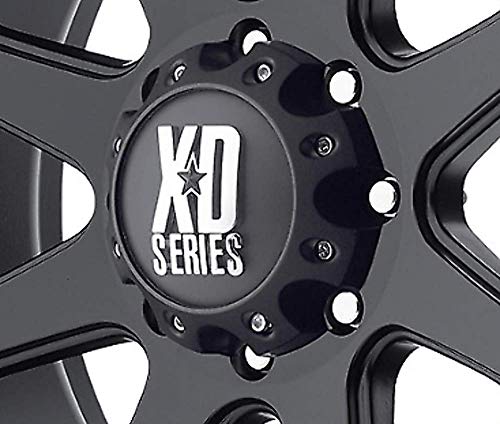 XD Series by KMC Wheels KMC XD Series 441 796 797 798 800 801 8 Lug Matte Flat Black Center Cap 1079L170-MB-8LUG by KMC - Image 4