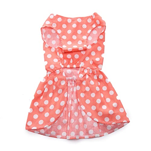 Toddmomy 2 Unidades vestido de cachorro de estimação de verão camisa de cachorro pequeno roupas para