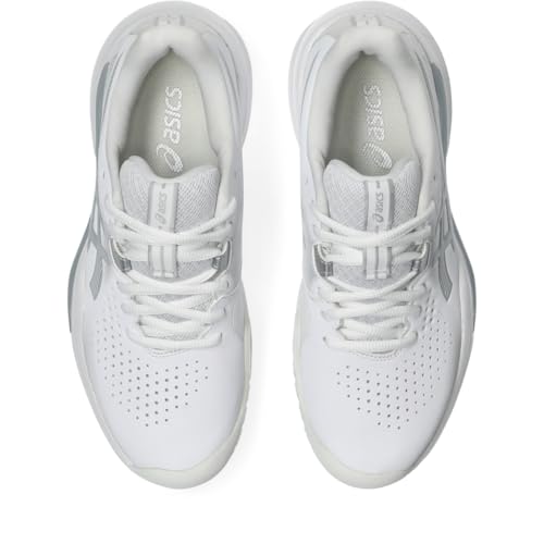 ASICS ASICS Women's Gel-Challenger 15 Tennis Shoes, 6, White/Pure Silver