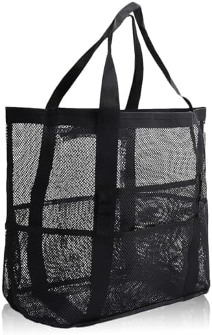 Bolsa de playa impermeable para mujer - Bolsa de playa grande con...