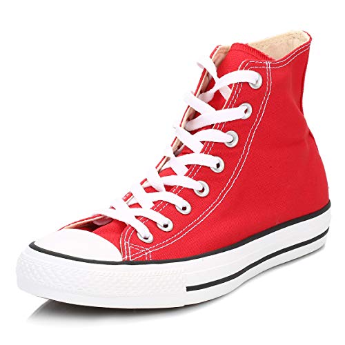 Converse Unisex Sneaker, Red, 6 US Men