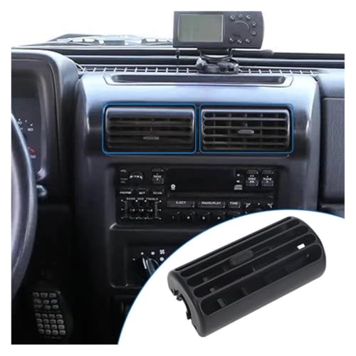 Rejilla de salida de aire frontal para salpicadero central de Cherokee XJ (1997-2006) 7