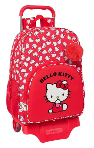 Safta Trolley Hello Kitty Iconic Wheeled Backpack One Size