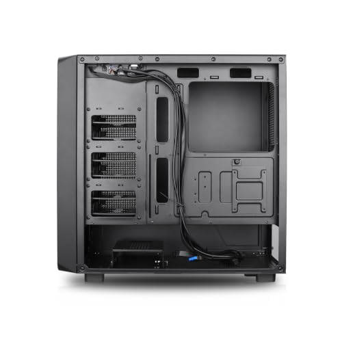 Image of Rosewill Helium NAS Duo | ATX Mid Tower Computer Case | Mesh Panel | 4 x 140mm PWM Fan | Support 8 x 3.5 HDD | ATX, Micro ATX, Mini-ITX Motherboard Compatible | 360mm AIO Supported | USB 3.2 Type-C |