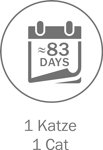 Cat's Best Sensitive, 100 % pflanzliche Katzenstreu, fest klumpend und antibakteriell aus veredelten Aktiv-Holzfasern – speziell für empfindliche Katzen, 7,2 kg/20 l