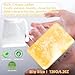 URZTUL 3 PCS Turmeric Goat Milk Soap Bar, Natural Handmade tumeric Goats Bar Soap for Face & Body Cleansing Wash, Smoothing Rough Skin Remove Dead Skin Exfoliating Soap for Women, Mens Sensitive Skin