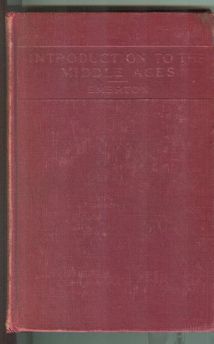 AN INTRODUCTION TOTHE STUDY OF THE MIDDLE AGES ... B009M7O4PY Book Cover