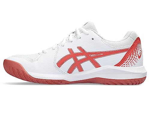Tênis Asics Gel Dedicate 8 Branco e Rosa-36