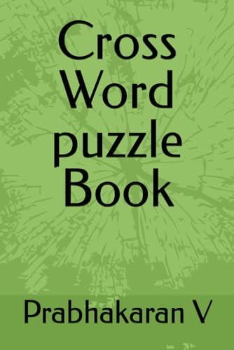 Cross Word puzzle Book