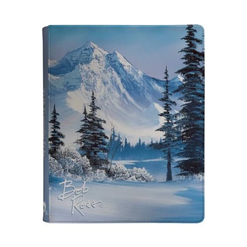 Ultra PRO - Bob Ross Winter Paradise 9-Pocket Zippered PRO-Binder,