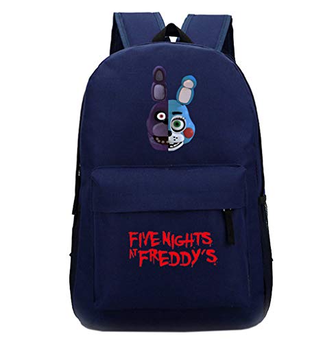 Five Nights at Freddy Mochila Casual Escolar Informal Bolsa de Viaje Impresa de Dibujos