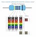 10 PCS 470 Ohm Metal Film Single Fixed Resistor 1/2 W (0.5 Watts) 1% Tolerance, (470 R, 470 ohm, 470 Ω) Resistor