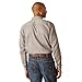Ariat Men's Fire Resistant Solid Classic Fit Snap Work Shirt, Silver Fox, Large
