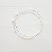 Wispy Sterling Silver Hammered Hoops