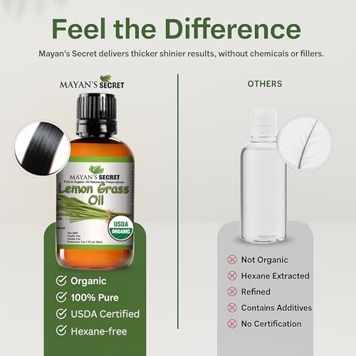 Aceite Esencial Orgánico de Hierba Limón 1oz Puro miniatura 5