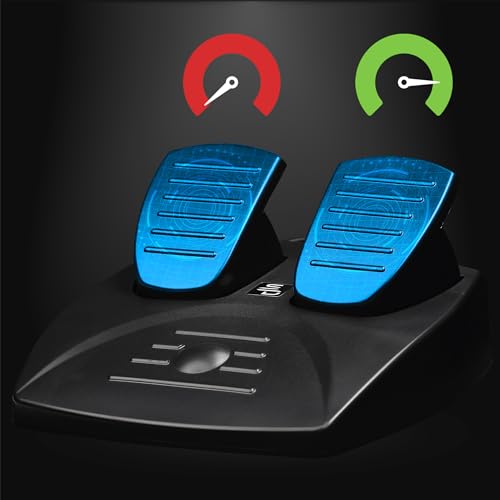 Superdrive, Sv450 Racing Wheel con Pedali, Shift & Vibration, Xbox X/Series, Switch, PS4, Xbox One, PC - Controller - Immagine 5