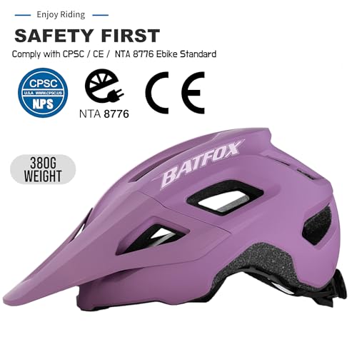Mountainbike-Helm für Damen und Herren, MTB Fahrradhelm E-Bike Helm für Erwachsene, Größe (52-60 cm) – Bild 3
