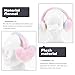 Uonlytech Thickened Winter Ear Muffs for Women Plush Furry Ear Warmers with Stretchable Fit Comfortable and Fashionable