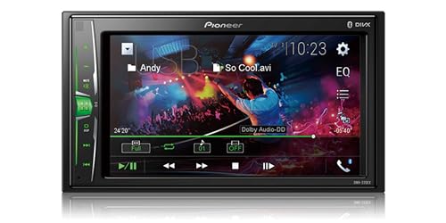 Pioneer DMH-220EX 6.2" Resistive Touchscreen, Bluetooth, Back-up Camera Ready - Digital Media Receiver