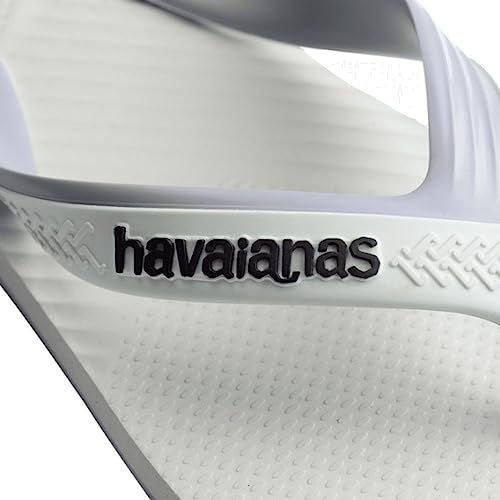 SANDALIAS HAVAIANAS DUAL n° 43/44 BRANCO/CINZA GELO