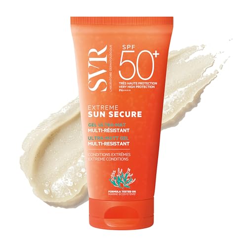 Image of SVR SUN SECURE Extreme SPF50+ Mattifying Face Sunscreen Gel for Sports 50ml