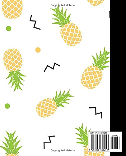 Composition Notebook College Ruled Pineapple: Cute Composition Notebook College Ruled Pineapple, Pin