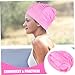 OHPHCALL Elastic Swim Cap for Women Spa Hat for Long Hair Hair Protection Polyester Practical and Stylish