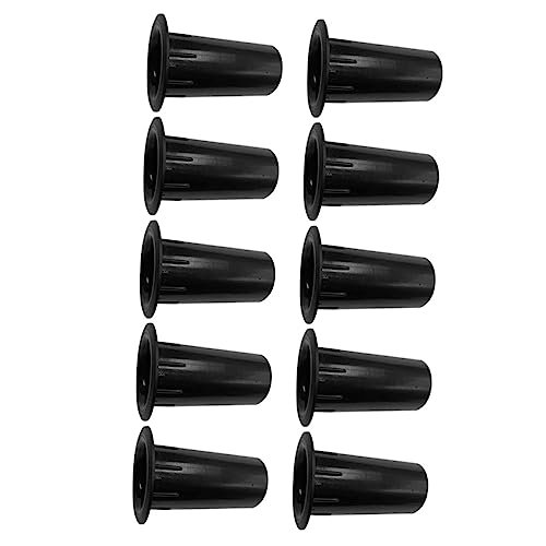 ERINGOGO 2sets Home Stereo Speakers Speaker Port Tube Subwoofer Port Tube Replacement Silver Feet for Audio Equipment 10pcs*2