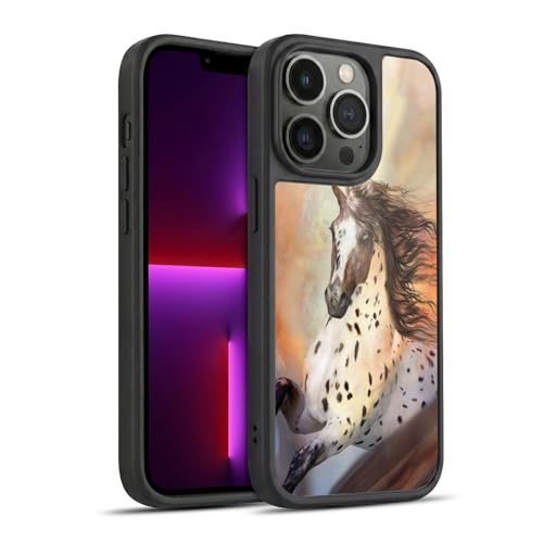 Coque iPhone 13 Pro antichoc chevaux - Protection gel anti-rayures durable