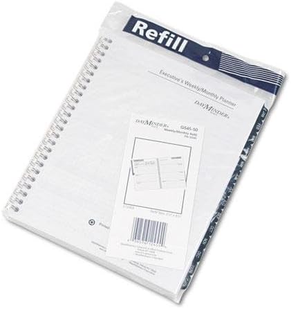 AT-A-GLANCE 2016 6 7/8" x 8 3/4" Monthly Desk Planner Refill for G545