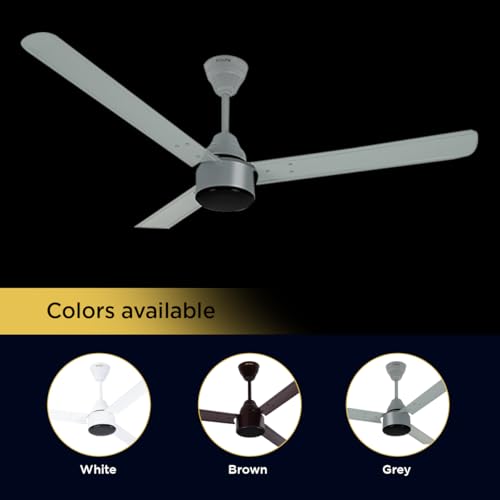 Image of EcoLink AiroMax BLDC 1200mm Ceiling Fan - Grey | Power-Saving BLDC Technology | High Airflow Performance | Low Noise | 2-Year Warranty | Pack of 1