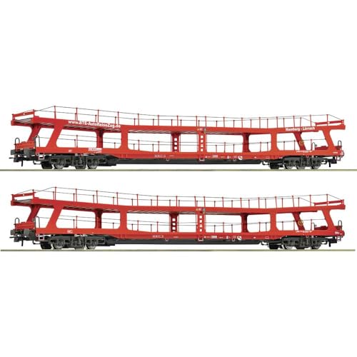 Preisvergleich Produktbild Roco 77047 H0 2er-Set Autotransportwagen der BahnTouristikExpress
