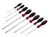 Wiha 36793 8-Piece MagicRing Screwdrivers with Ball End Inch Drivers