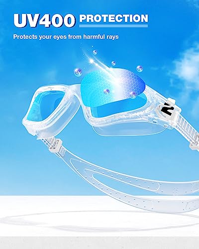 Image of ZIONOR Swim Goggles, G1 SE Swimming Goggles Anti-Fog for Adult Men Women