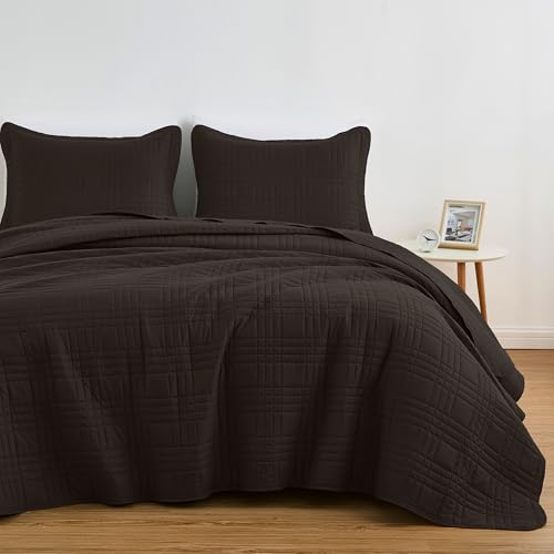 Colcha extragrande de 3 piezas para camas de matrimonio modernas en invierno 3