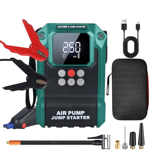 TALLPOWER WvX^[^[ dC GWX^[^[ Sی@\ e16800mAh s[Nd2000A,12V X[p[LpCő10LK\Ԃ8LfB[[ԂɑΉ dGA|v 150PSI }c 