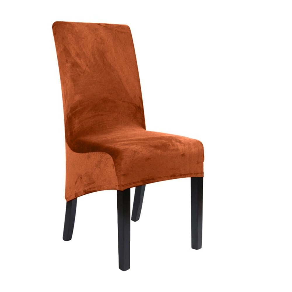 Housse de chaise en velours grand format idéale pour restaurant et hôtel