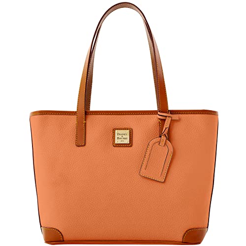 Dooney & Bourke Handbag, Pebble Grain Charleston Tote - Apricot