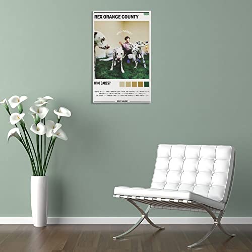 Toile Rex Orange County Who Cares 2 cadeau ideal pour deco de chambre - 5