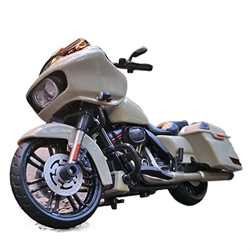 �͌^�ߋ� 1:18 �ɓK������n�[���[ �ɓK������_�r�b�h�\�� 2018 CVO ���[�h �O���C�h ���� �I�[�g�o�C ���f�� �_�C�L���X�g �q���̂������� �M�t�g(White)