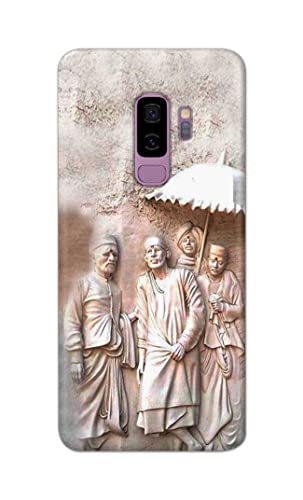 Image of Printed Hard Back Cover Case for Samsung Galaxy S9 Plus | Samsung S9+ Back Cover (Sai Baba) -1803