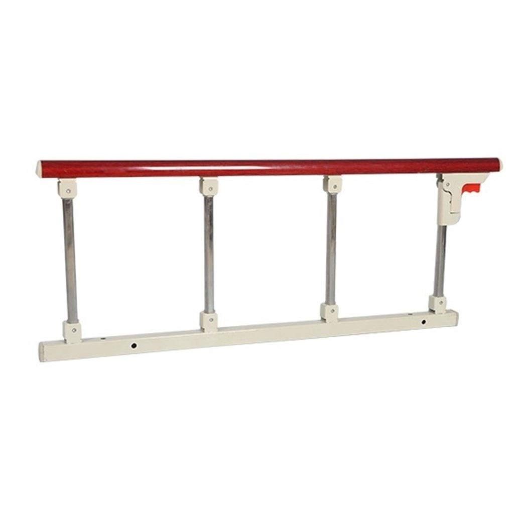 Sponda Laterale per Anziani in Acciaio Inox, Maniglia di Sicurezza, sponda per Letto (B 146x40cm) (B 120x40cm) (B 95x40cm)