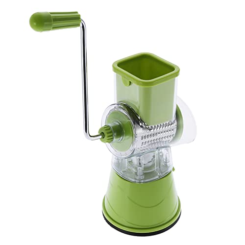 Rallador Giratorio Manual con 3 Tamices de Acero Inoxidable miniatura 5