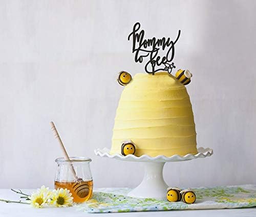 Mommy to Bee Mommy to Bee Cake Topper Baby Shower Cake Topper Gender Reveal Cake Topper Bumble Bee Cake Topper Bee Cake Topper