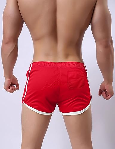 GYMAPE Men's Mesh Athletic Shorts for Workout Running Quick Dry Lightweight3