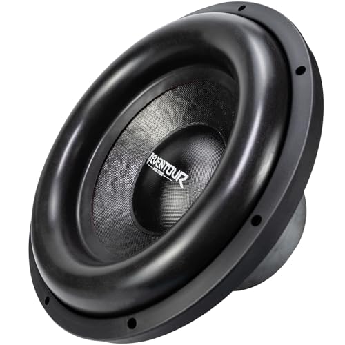 Seventour 12 inch 1400 Watt Max Power Car Audio Dual 4 Ohm Car Subwoofer (12