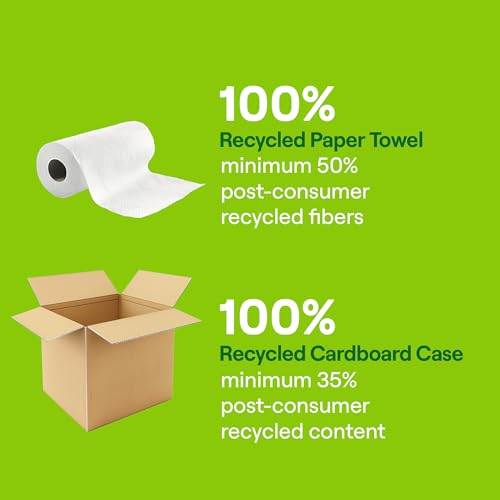 Image of Seventh Generation Paper Towels, 100% Recycled Paper, 2-ply, 2 Rolls (Packaging May Vary)