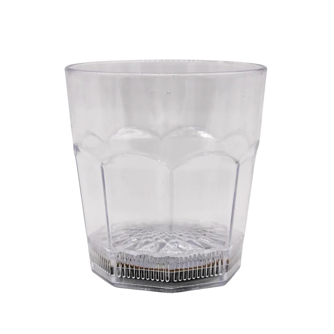 Mardi Gras Spot LED Hi-Ball Glass Each