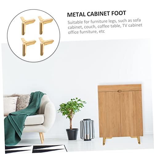 Patas de muebles de soporte triangular con base reforzada para elevar sofás y camas 6