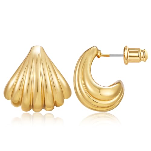 Boucles d'oreilles coquillage et créoles bohèmes pour vos soirées d'été
